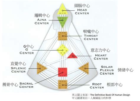 九大能量|人類圖：九大能量中心 (上)